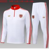 Chándal Bayern Munich 125th 2025/26 ( White Half Zipper) - NIÑOS